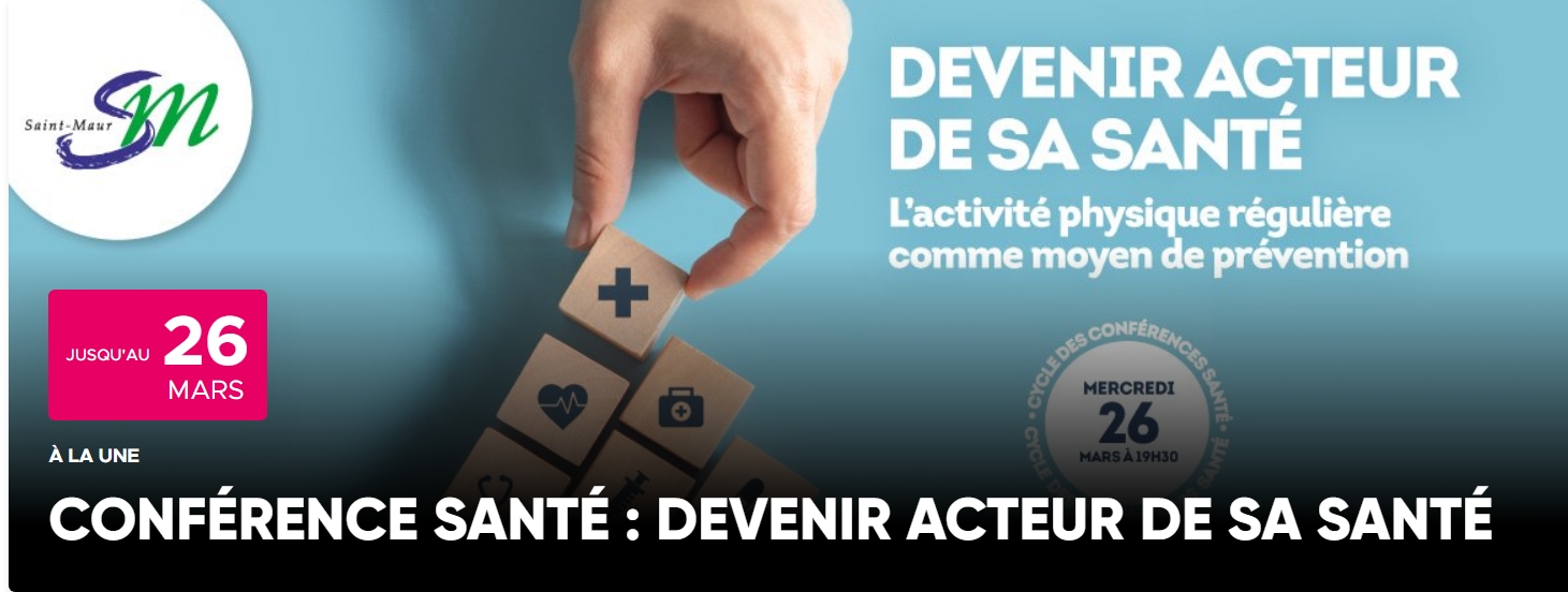 conférences santé, la Ville avec le CCAS