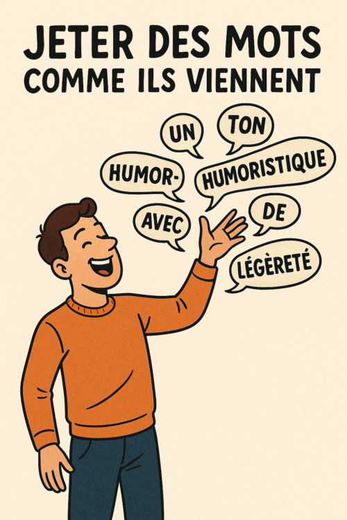 Jeter des mots