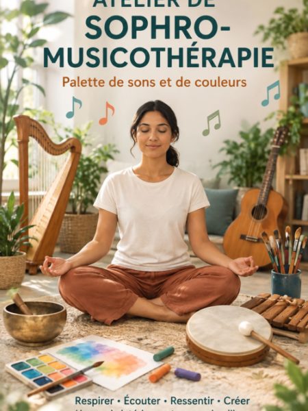 Atelier de sophro-musicothérapie créative