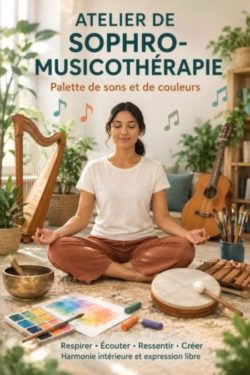 Atelier de sophro-musicothérapie créative