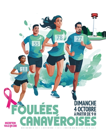 Foulées canavéroises auront lieu le 4 octobre 2026