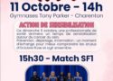 --📅 Dimanche 11 octobre – À l’occasion d’Octobre Rose, nous vous donnons rendez-vous au Gymnase Tony Parker à Charenton pour une action de prévention et d’information encadrée par une professionnelle de santé. 🕛 De 14 h à 15:30 h